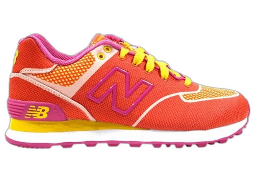 New Balance 574 Woven Orange Burst (Women's)