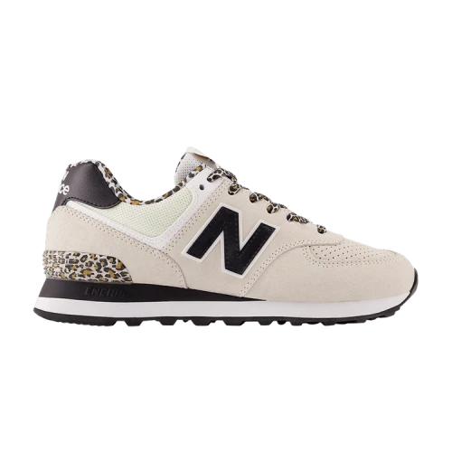 New Balance 574 Leopard Print Grey Black (Women's)