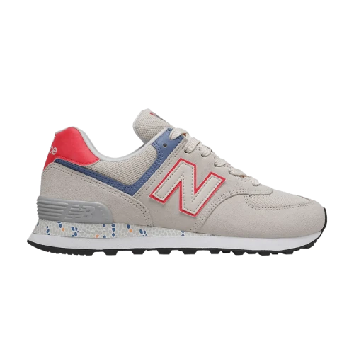 New Balance 574 Raw Silk Vivid Coral (Women's)