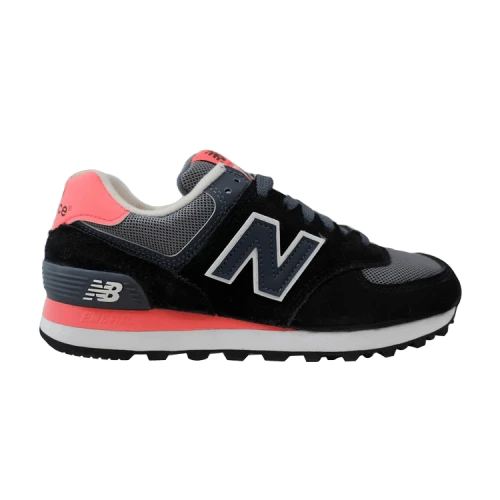 New Balance 574 'Black Neon Pink' (Women's)