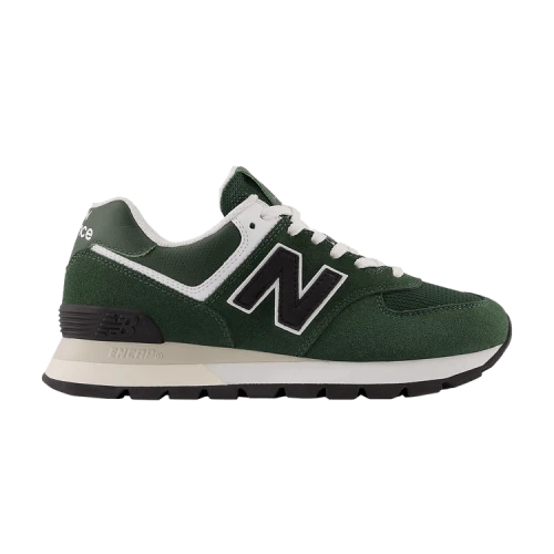 New Balance 574 Rugged Green Black Womens