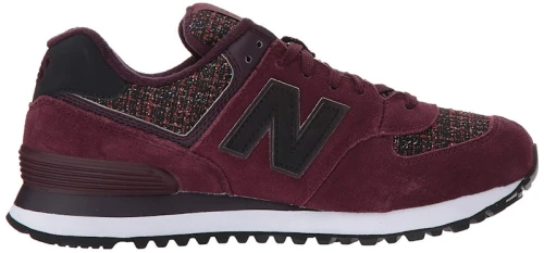 New Balance 574 Winter Nights Dark Red (Women's)