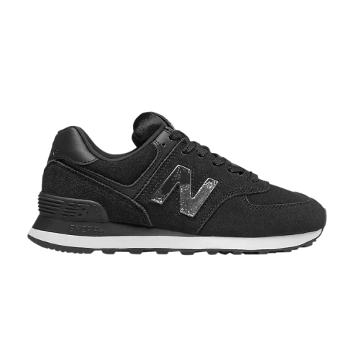 New Balance 574 'Crushed Metallic - Black' (Women's)