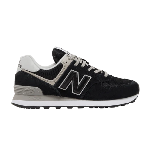New Balance 574 Core Black White (Women's)