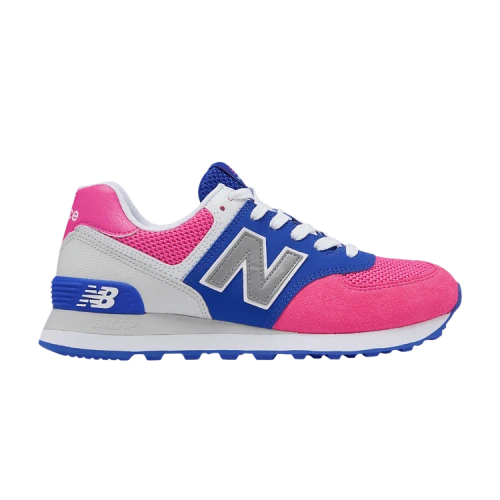 New Balance 574 Wide 'Pink Blue' (Women's)