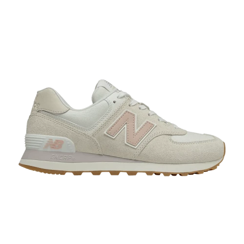 New Balance 574 Tencel Sea Salt Rose Water (Wide) (Women's)