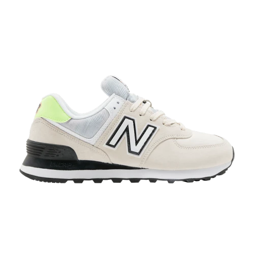 New Balance 574 'Raw Silk Bleached Lime Glow' (Women's)