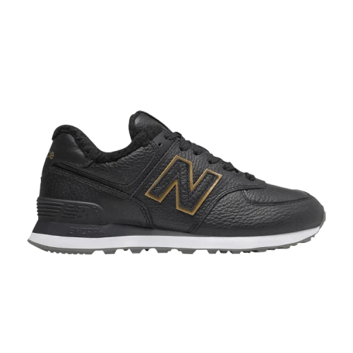 New Balance 574 Black Gold (Women's)