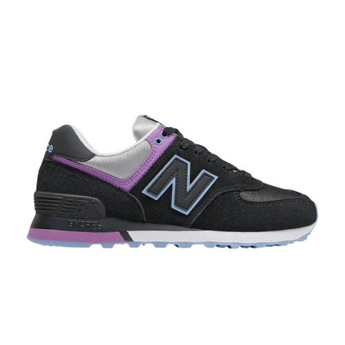 New Balance 574 'Black Neo Violet' (Women's)