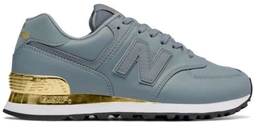 New Balance 574 Gold Dip Slate (Women's)