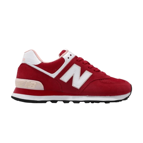 New Balance 574 Red White (Women's)