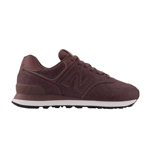 New Balance 574 'Burgundy Bone Reptile' (Women's)