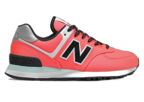 New Balance 574 Vivid Coral