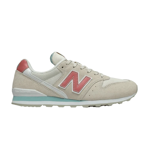 New Balance 996 Off White Pink Teal (Women's)