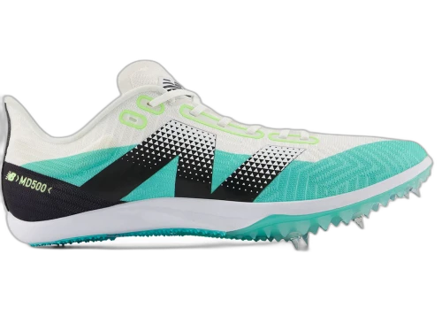 New Balance FuelCell MD500 v9 White Cyber Jade Black (Women's)