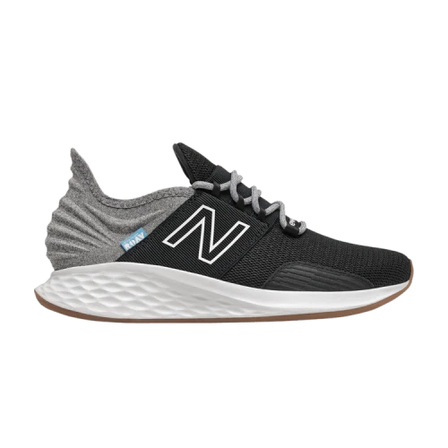 New Balance Fresh Foam Roav Tee Shirt Black Light Aluminum (Women's)