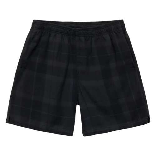 Stussy x Our Legacy Work Shop Laguna Short 'Overdye Black Flannel Check'