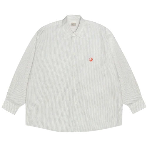 Stussy x Our Legacy Work Shop Borrowed Shirt 'White Business Stripe'