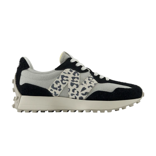 New Balance 327 Black Grey Leopard (Women's)