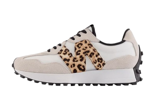 New Balance 327 White Leopard (Women's)