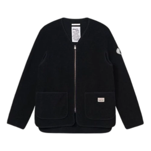 Stussy x OUR LEGACY Crossover FW21 Liner Wool Long Sleeves Jacket Black