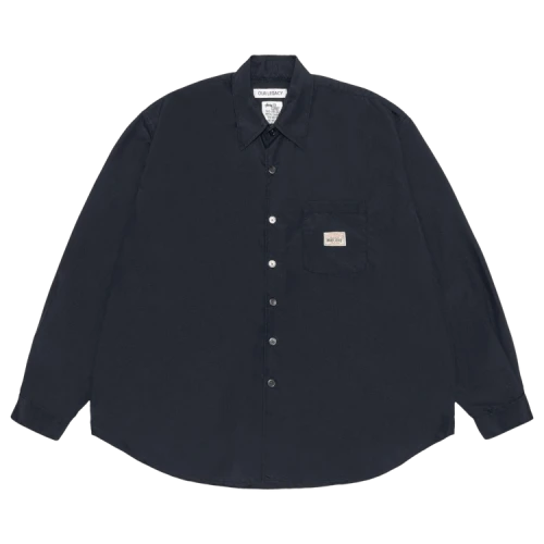 Stussy x Our Legacy Work Shop Borrowed Shirt 'Black Nylon Ripstop'