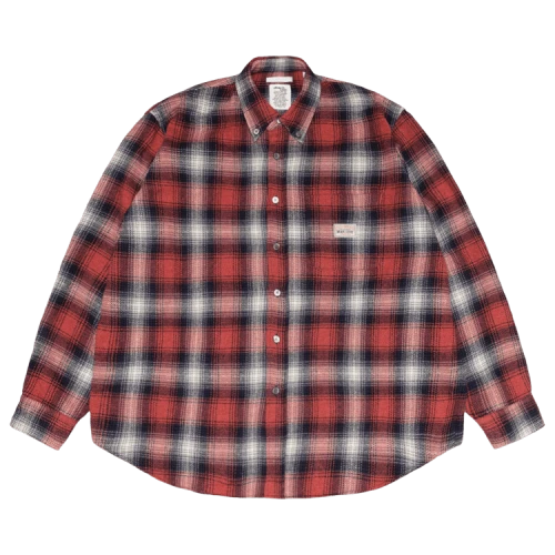 Stussy x Our Legacy Work Shop Check Shirt 'Red Arborist'