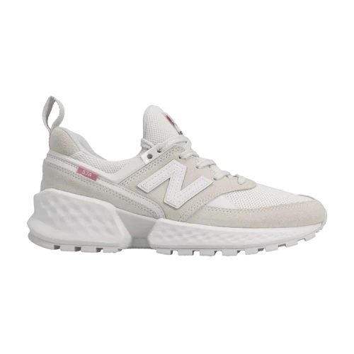 New Balance 574 White Pink Tab (Women's)
