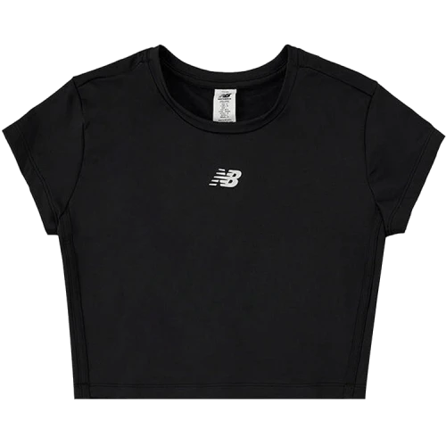 New Balance Harmony Fitted T-Shirt 'Black'