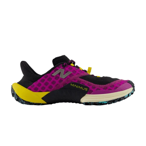 New Balance Minimus Trail Purple Fuchsia Black Ginger Lemon (Women's)