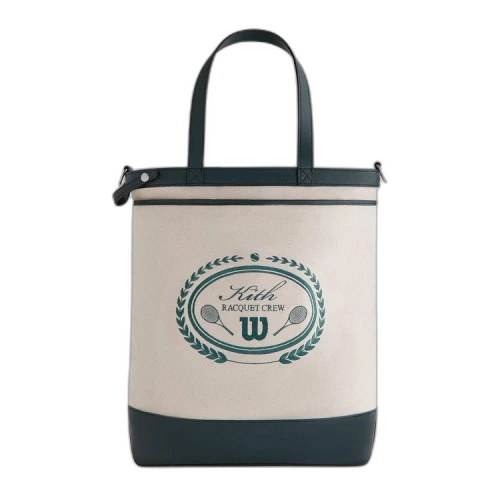 Kith x Wilson Do All Leather Trimmed Canvas Tote Stadium