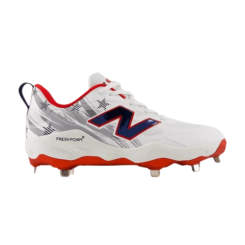 New Balance Fresh Foam X Velo v4 International Baseball Pack White Red (Women's)