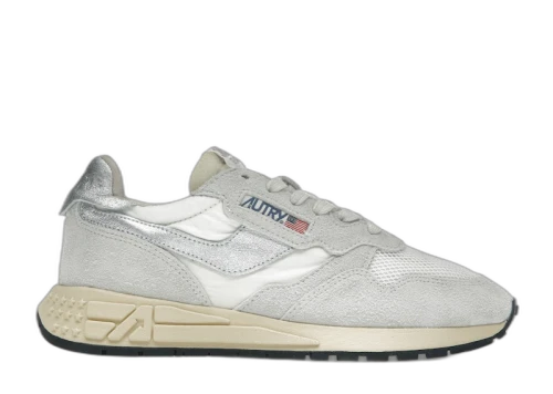 Autry Reelwind Low White Silver (Women's)