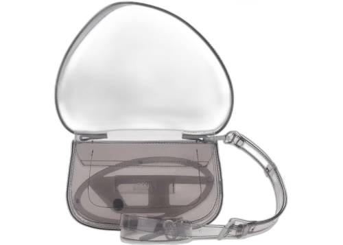 Diesel 1DR Shoulder Bag Clear Black