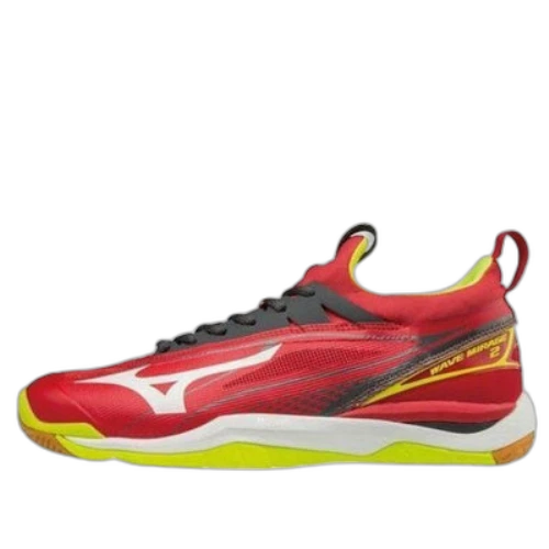 Mizuno Wave Mirage 2 Rojo Low Tops Wear-resistant Red White
