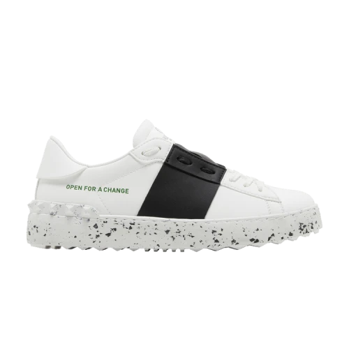 Valentino Open for a Change Sneaker 'White Black' (Women's)