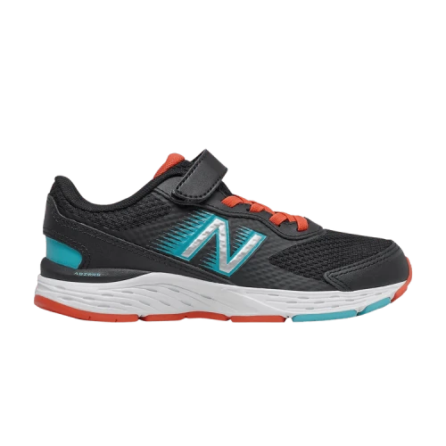 (GS) New Balance 680v6 Bungee 'Black Ghost Pepper'