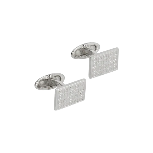 Gucci Sterling Silver Horsebit Cufflinks Silver