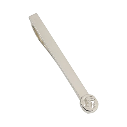 Gucci Interlocking G Tie Bar Silver