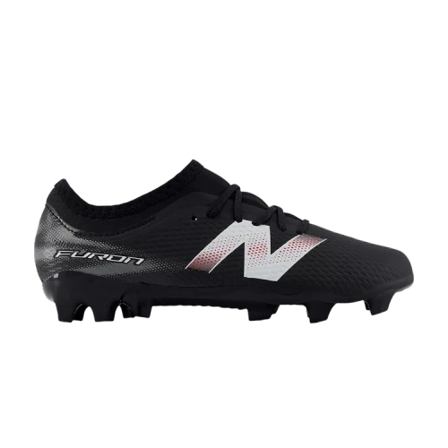 New Balance Furon Team Jnr FG V9 Big Kid 'Black White'