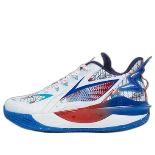 (GS) Li-Ning Pioneer Team 3.5 Low 'White Blue Red'