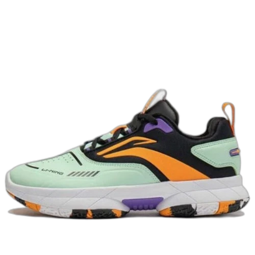 (GS) Li-Ning Fengying V1 'Green Yellow Purple'