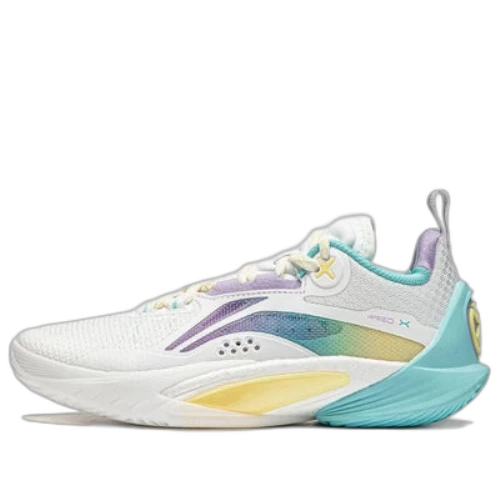 (GS) Li-Ning Flash 10 'White Purple Green'