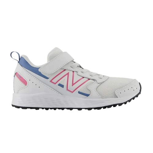 New Balance Fresh Foam 650 Bungee Lace White Real Pink Heron Blue (PS)