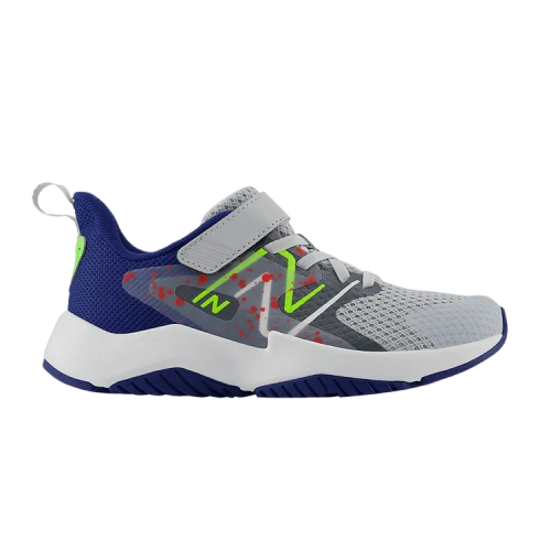 New Balance Rave Run v2 Bungee Lace Granite Inkwell Pixel Green (PS)