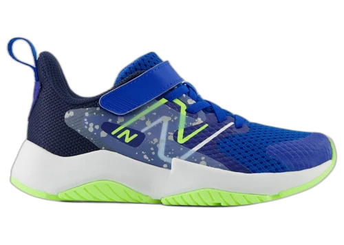 New Balance Rave Run v2 Bungee Lace Team Royal Blue Oasis Bleached Lime Glo (PS)