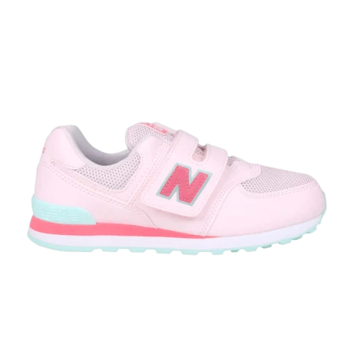 New Balance 574 Kids Wide 'Pink Turquoise'