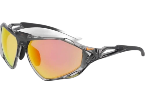 Nike Zeus Rise Wrap Sunglasses Smoke Grey Road Orange (ZEUS-RISE-E-IF1113X-084-6315)