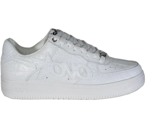 A Bathing Ape Bapesta OVO White
