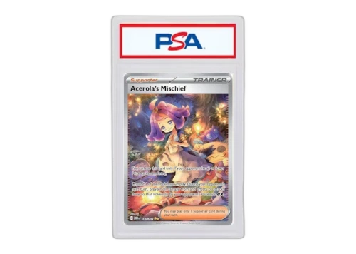 Acerola's Mischief 2025 Pokémon Mega Evolution Mega Evolution Special Illustration Rare #183/132 (PSA or BGS Graded)